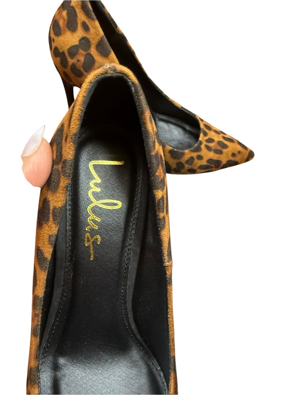 Lulu's Animal Print Stilettos 7.5 - Picture 8 of 14
